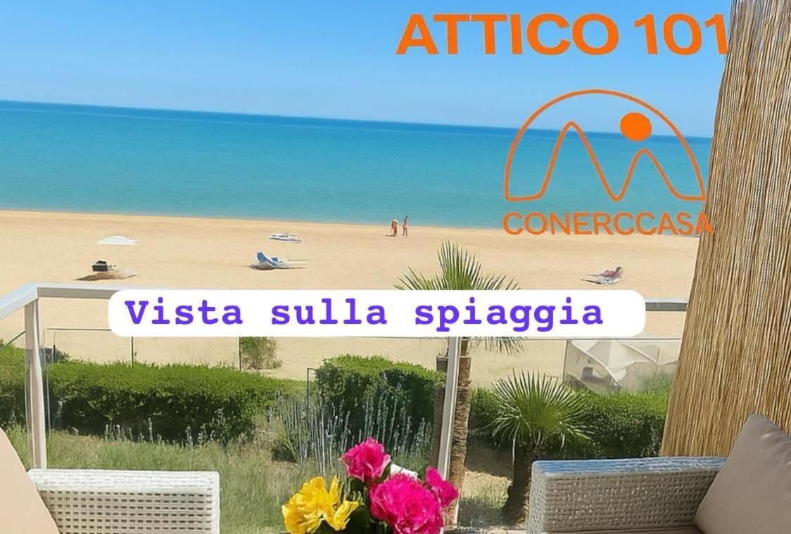 Conero Casa - Marcelli Di Numana In Via Litoranea 101 Sul Mare Vista Spiaggia Con Parcheggio Esclusivo 외부 사진